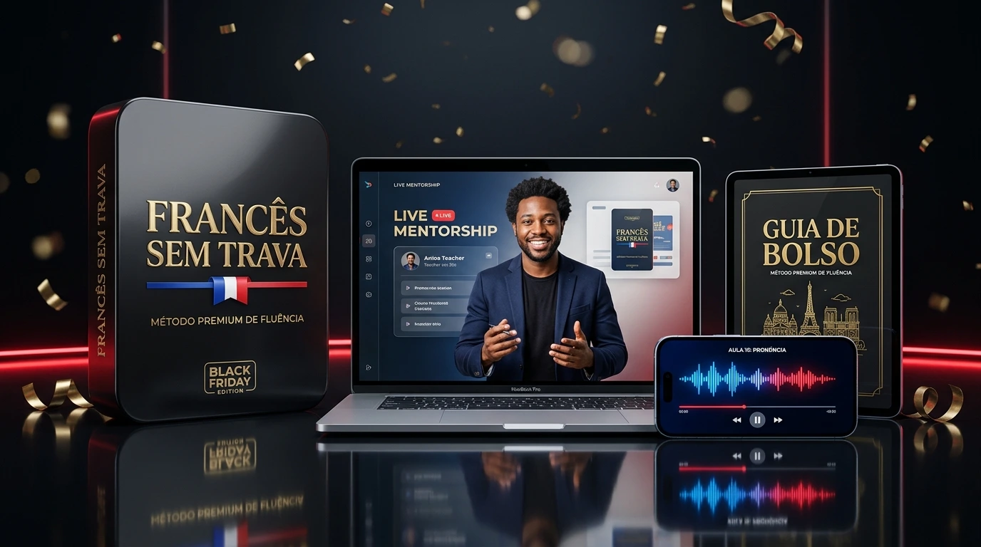 Francês Sem Trava - Combo Black Friday